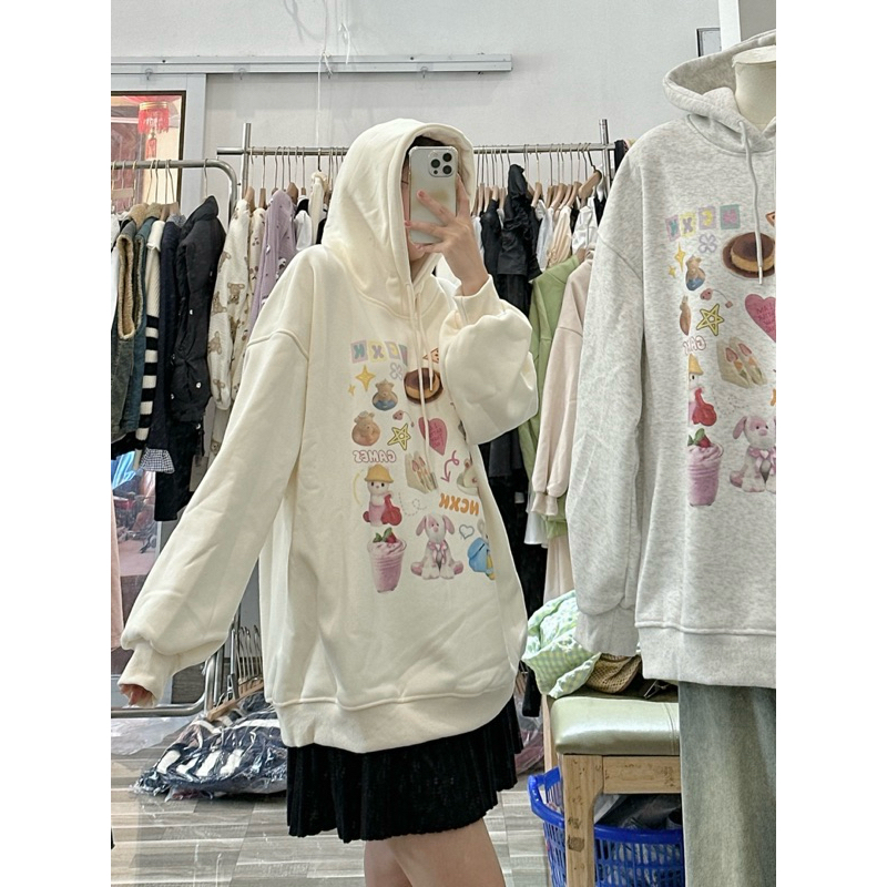 Hoodie hình cute
