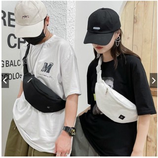 Túi bao tử đeo hông túi đeo ngực nam nữ trơn basic