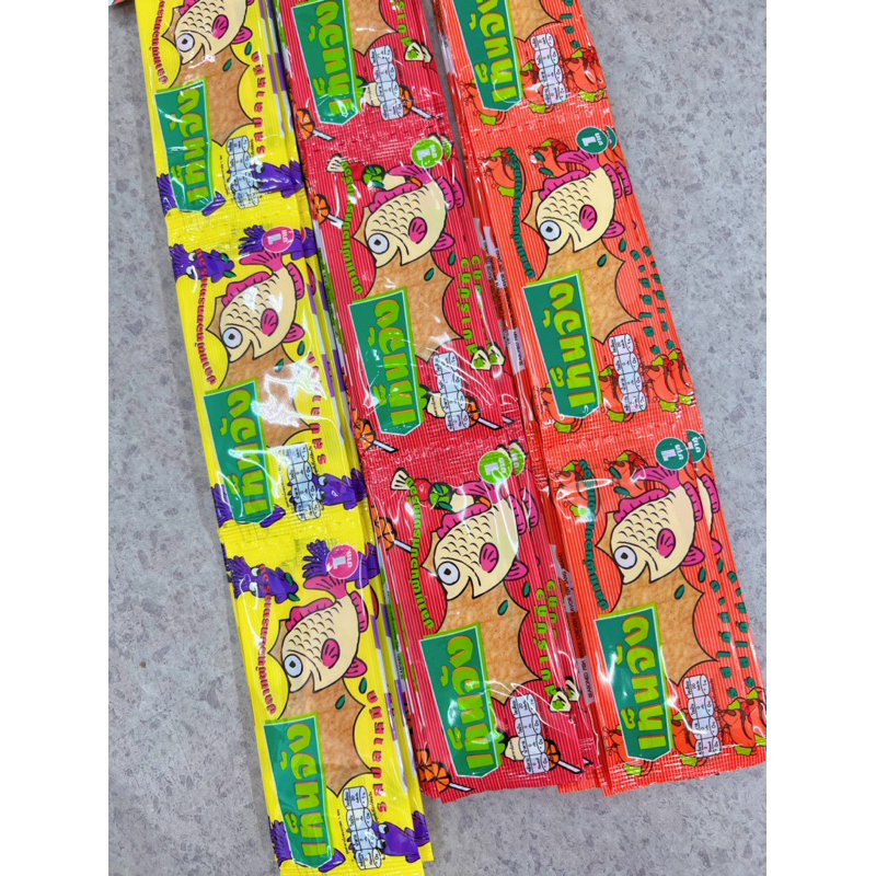 Set Snack Cá Nướng Thái Lan 3 Vị 60 Gói Nhỏ