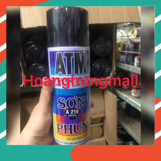 Sơn xịt phun màu đen ATM
