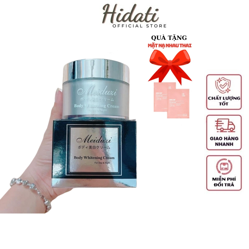 Kem body Meiduzi dưỡng trắng da toàn thân - Body Meiduzi cao cấp nâng tone toàn thân 200g