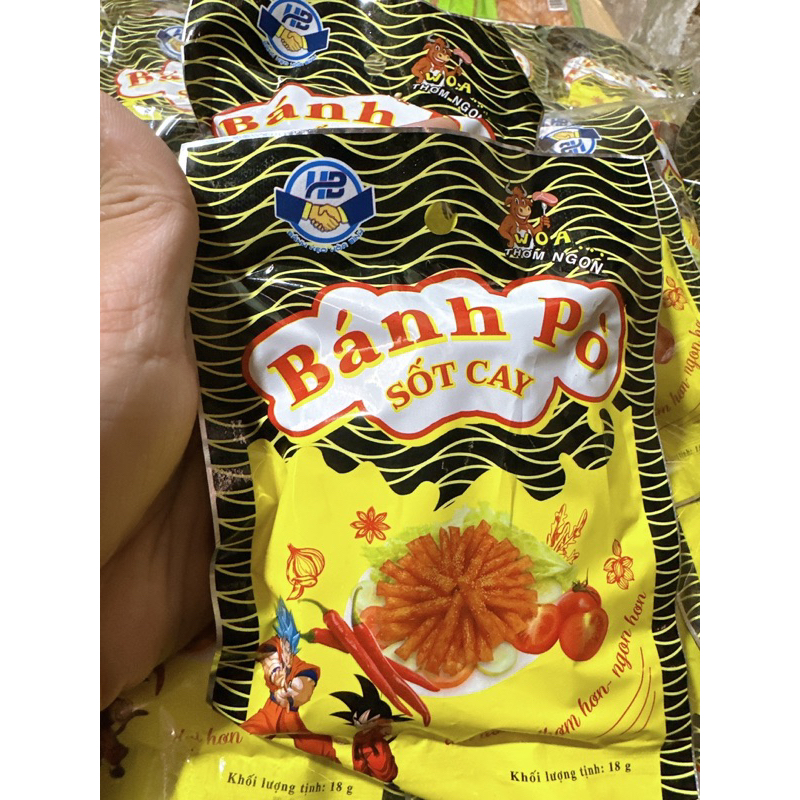 Sỉ 1 Bịch Bánh Pò Quẩy Sốt Cay Hàng Mới Về