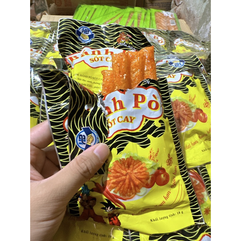 Sỉ 1 Bịch Bánh Pò Quẩy Sốt Cay Hàng Mới Về