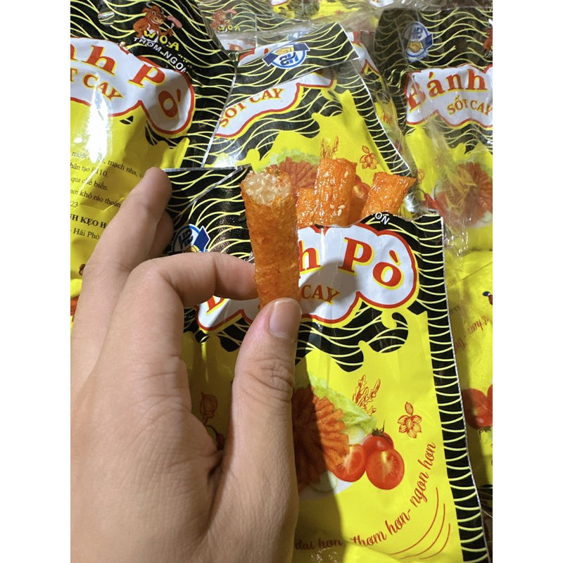 Sỉ 1 Bịch Bánh Pò Quẩy Sốt Cay Hàng Mới Về