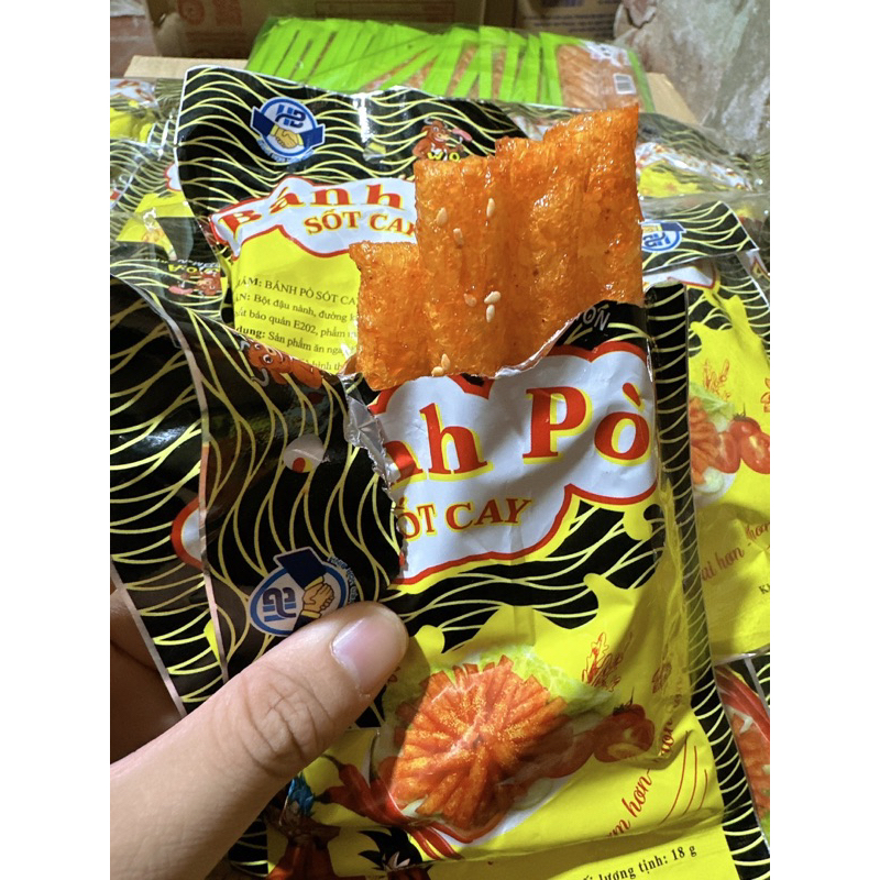 Sỉ 1 Bịch Bánh Pò Quẩy Sốt Cay Hàng Mới Về