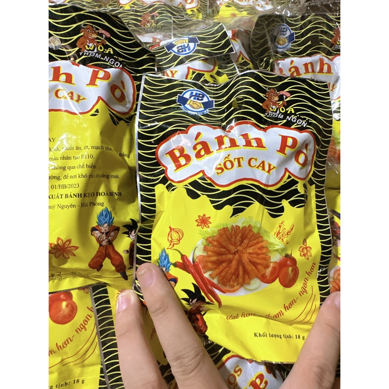 Sỉ 1 Bịch Bánh Pò Quẩy Sốt Cay Hàng Mới Về