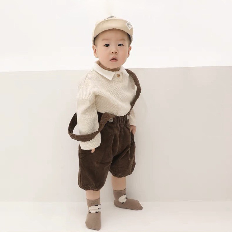 Set 5 Đôi Tất Trẻ Em Sơ Sinh Thú Cotton Chống Trơn Trượt Cho Bé Trai, Bé Gái Đi Cực Xinh SS17