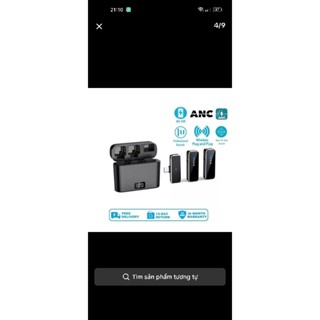 Micro thu âm khôg dây m31 lộc tạp âm cho điện thoại máy tính