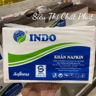 Giấy ăn indo napkin dày dặn, giai, thấm hút nhanh 400g