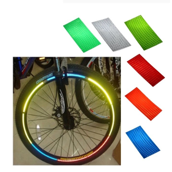 Miếng Dán Phản Quang Decal Phụ Kiện Xe Đạp
