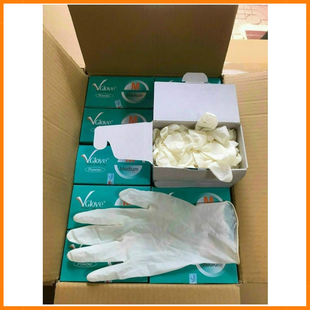 Găng tay y tế thùng 10 hộp. bao tay y tế thùng 10 hộp hàng chính hãng
