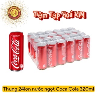 Thùng Coca Cola 24lon x 320ml