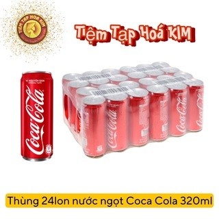 Thùng coca cola 24lon x 320ml