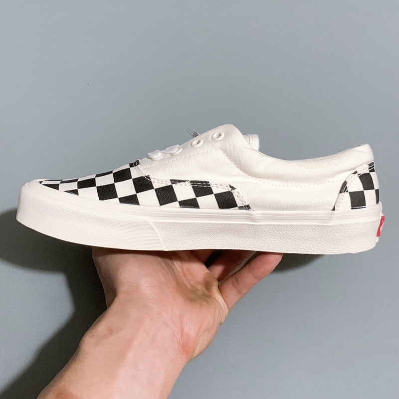 Giày Sneaker Vans Caro Buộc Dây Cao Cấp Dành Cho Nam Nữ Dễ Phối Đồ