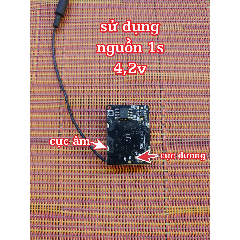 Cam micro fpv tích hợp vtx