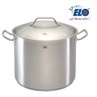 Nồi luộc gà inox 304 cao cấp 3 đáy đường kính 32cm Elo dung tích 20 lít dùng bếp từ