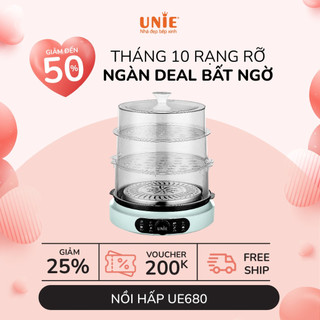 Nồi hấp unie ue680, dung tích 15l, công suất 1000w, bảo hành 1 năm