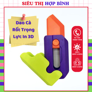 Dao Cà Rốt Trọng Lực In 3D, Đồ Chơi Kéo Dài Hình Cà Rốt Hot Trend 2023