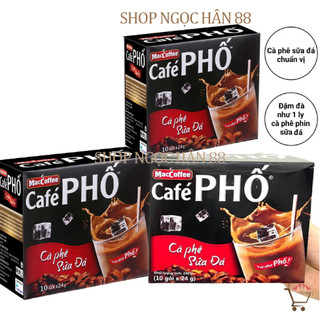 [NEW]Cà Phê Phố ( Cà Phê Sữa Đá ) Hộp 10 gói x 24gr