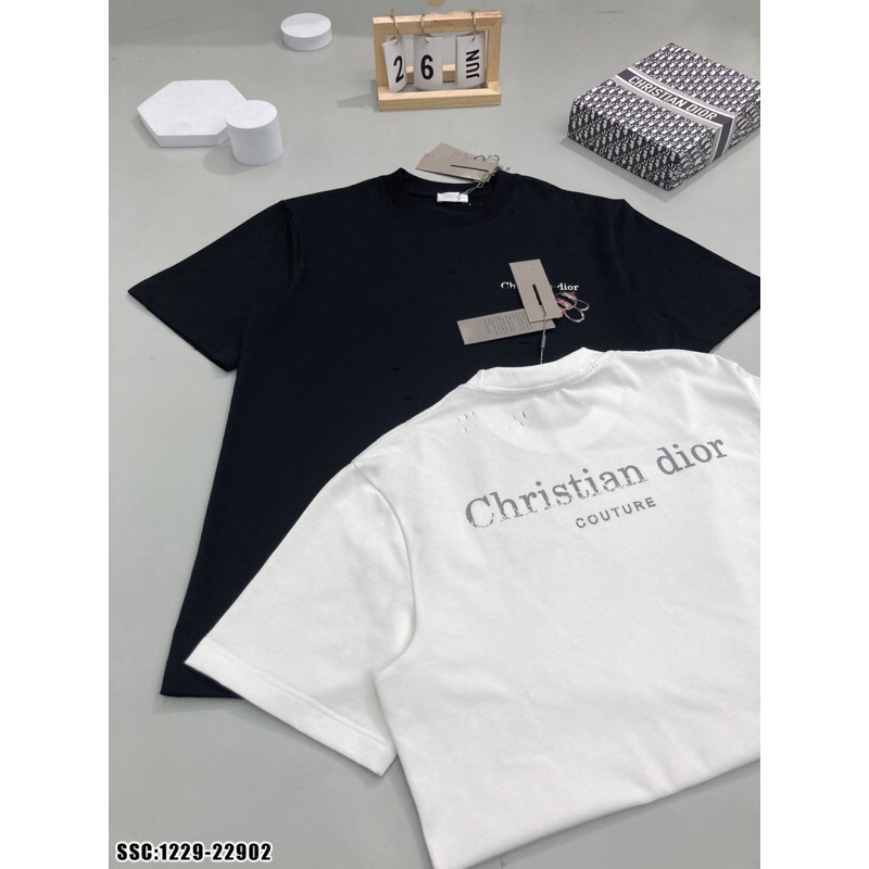 Áo phông nam nữ Di.or bản xước nhẹ chất lắm luôn. ảnh thật_1229