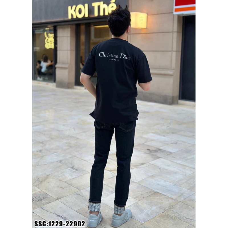 Áo phông nam nữ Di.or bản xước nhẹ chất lắm luôn. ảnh thật_1229