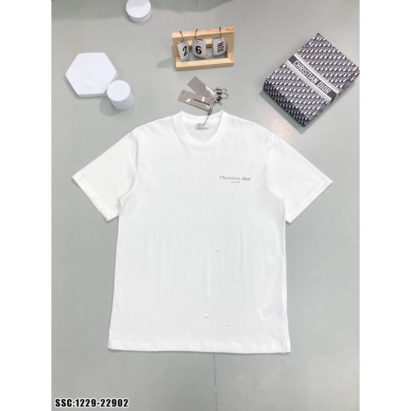 Áo phông nam nữ Di.or bản xước nhẹ chất lắm luôn. ảnh thật_1229