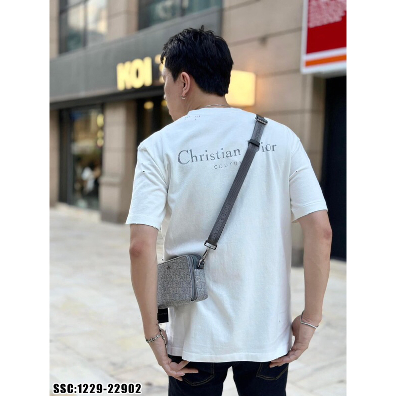 Áo phông nam nữ Di.or bản xước nhẹ chất lắm luôn. ảnh thật_1229