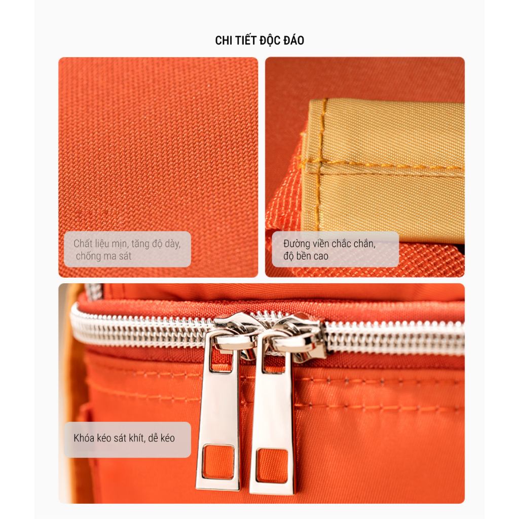 Balo giữ lạnh sữa cỡ lớn PHANPY | NCVI