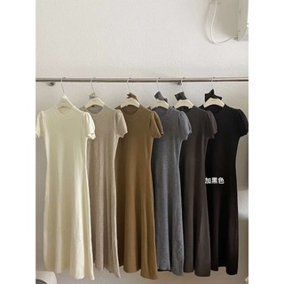 Váy len cộc tay rời chân xoè 51642 seven