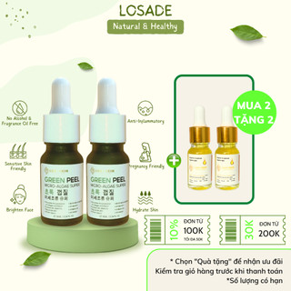 Tinh chất peel da thay da sinh học vi tảo thảo mộc LUXI SKIN thúc đẩy sinh collagen LOSADE