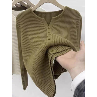 Áo len tăm basic dễ phối đồ
