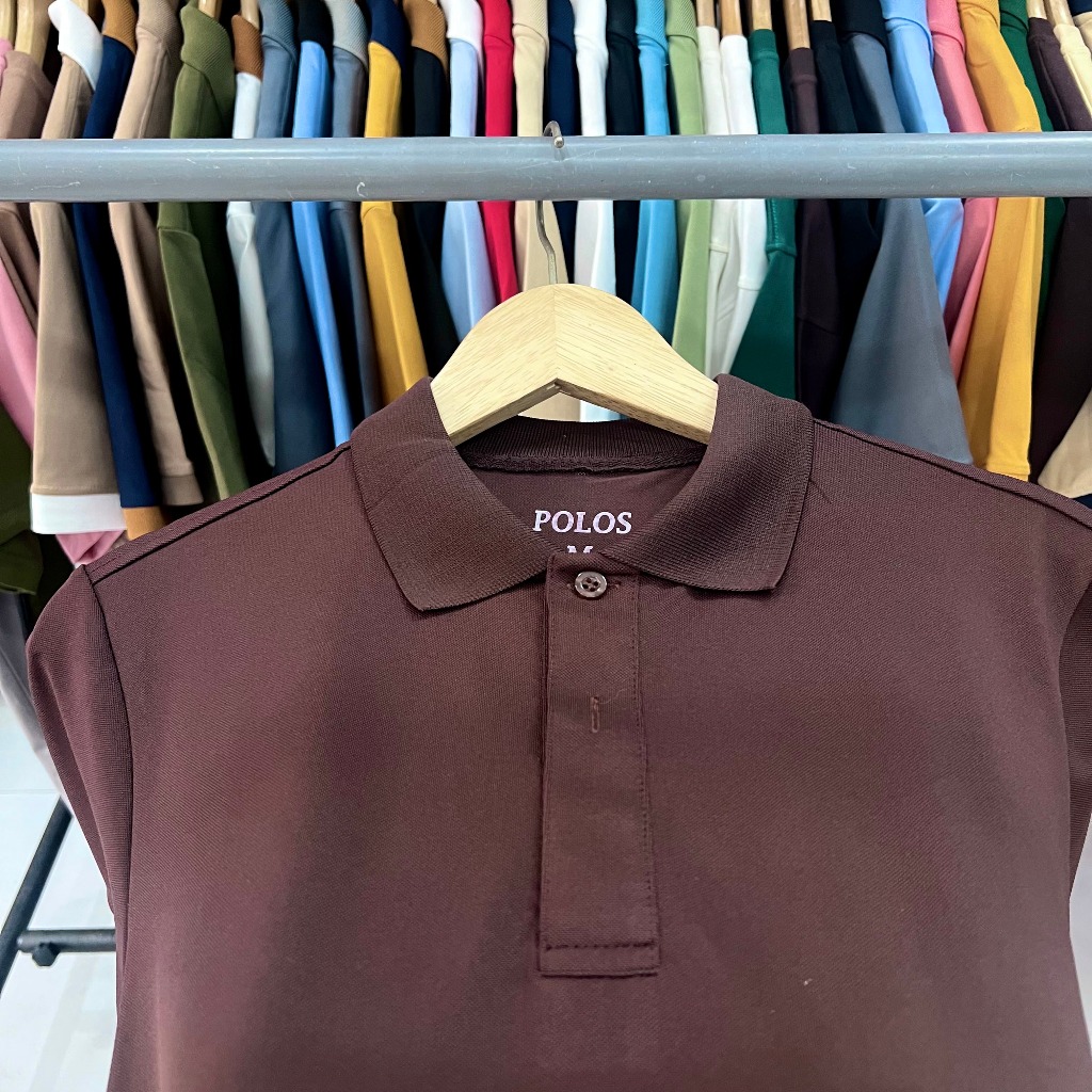 Áo thun polo nam vải cá sấu CVC cao cấp tay ngắn lịch sự POLOS