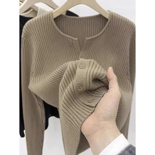 Áo len tăm basic dễ phối đồ (order)