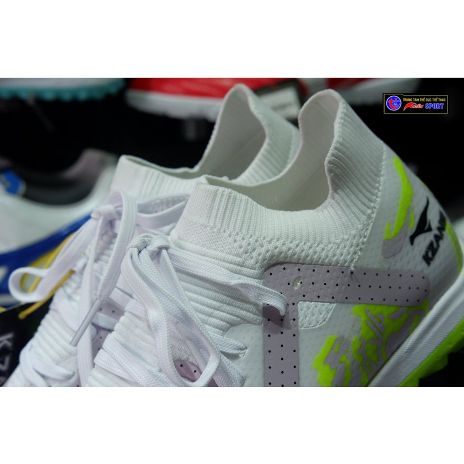 GIÀY BÓNG ĐÁ KAZANSI Ultra Ultimate pro TF - trắng xanh