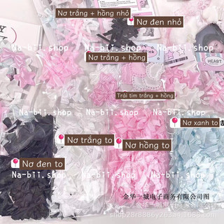Set 30 chiếc nơ diy trang trí túi thiệp