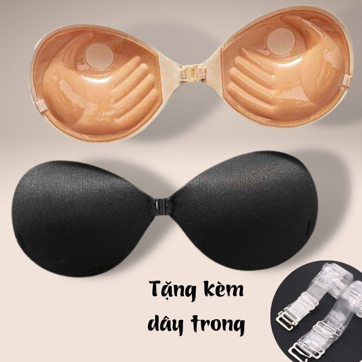 Áo Dán Ngực Cài Trước Bàn Tay Nâng Ngực Tạo Khe Kèm Dây Trong P29