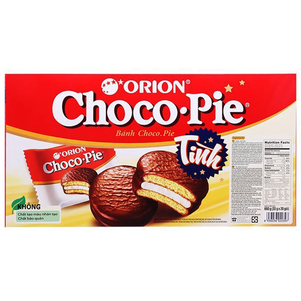 Bánh Choco-pie hộp 660g (20 cái)