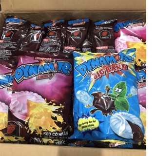 Kẹo Dynamite BigBang Hương Bạc Hà Nhân/ Hương Dâu Socola Túi 330g