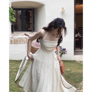Đầm maxi, đầm dạo phố chất ren hoa nổi xinh xắn Dreamy Dress