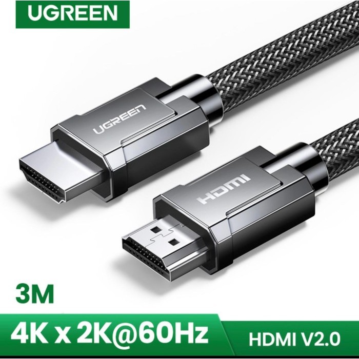 Dây Cáp HDMI 2.0 Ugreen 70322 70323 70324 70325 70326 HD136  Chính hãng