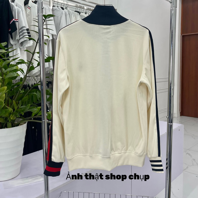 Áo Khoác Len Đát Nam Nữ Cổ Cao Khoá kéo