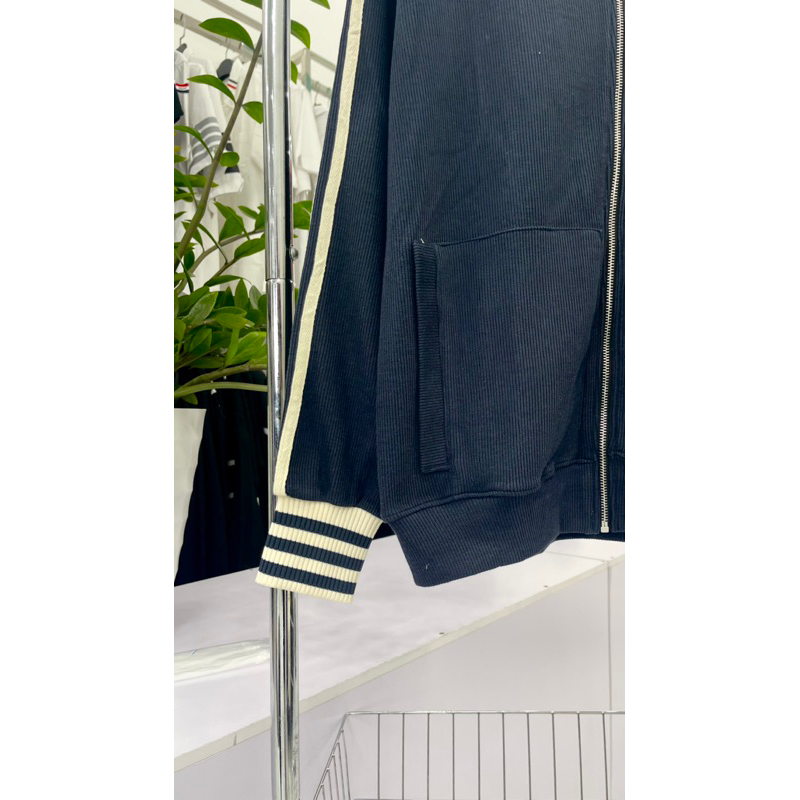 Áo Khoác Len Đát Nam Nữ Cổ Cao Khoá kéo