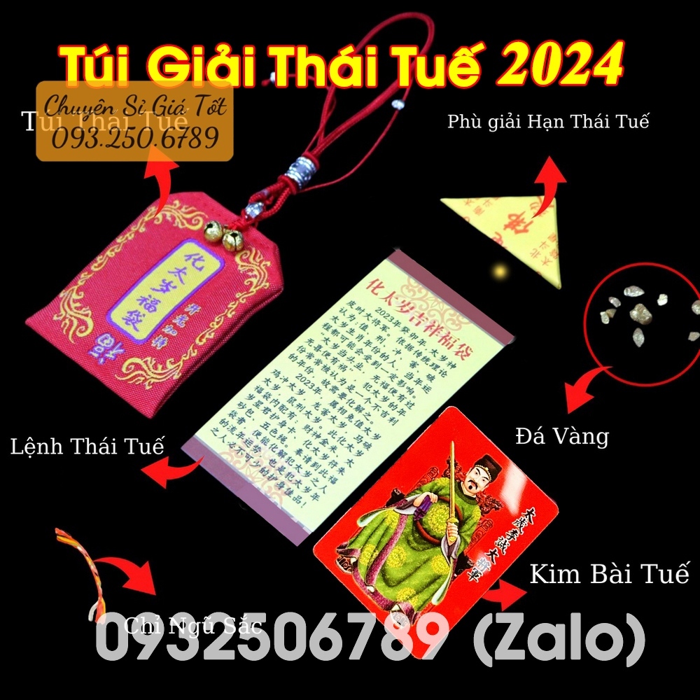 Túi Giải Thái Tuế 2024 , Mang Lại Bình An May Mắn