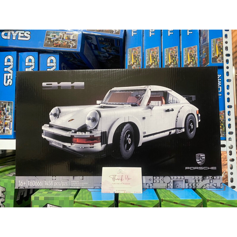 Đồ chơi lắp ráp 60666 23005 10295 Mô hình xe Porsche 911 – Xếp hình thông minh