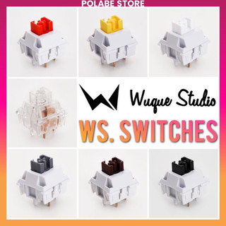 WS switch Wuque Studio WS Brown WS Red silent Tactile Switch Công tắc bàn phím cơ WS Yellow Quartz linear - Polabe Store