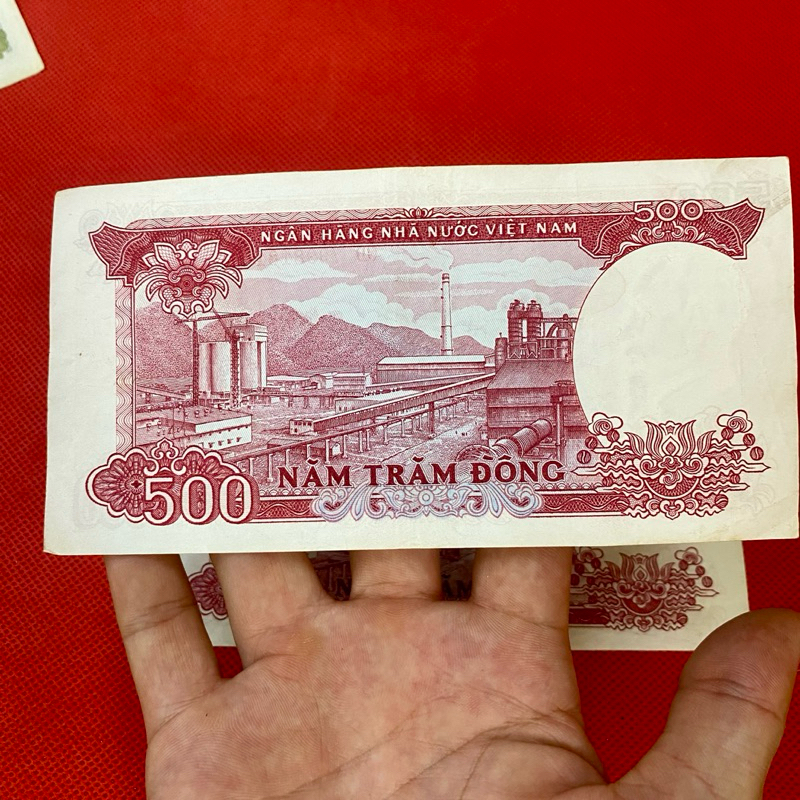 Tờ 500 đ xưa năm 1985 hiếm, sưu tầm kỉ niệm