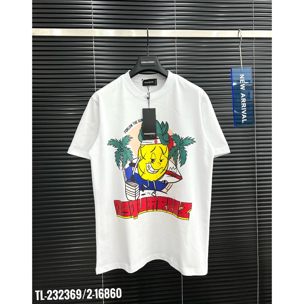 🔥Hot🔥Áo thun Dsquared2 in hình thiết kế hot trend Nam nữ New 2023