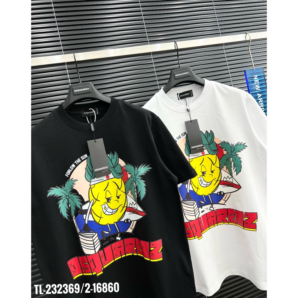 🔥Hot🔥Áo thun Dsquared2 in hình thiết kế hot trend Nam nữ New 2023