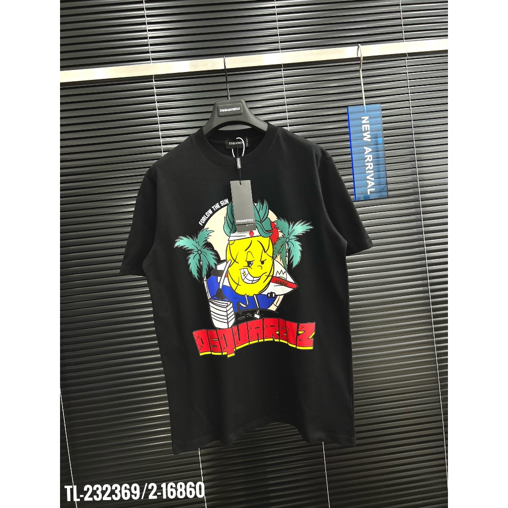 🔥Hot🔥Áo thun Dsquared2 in hình thiết kế hot trend Nam nữ New 2023