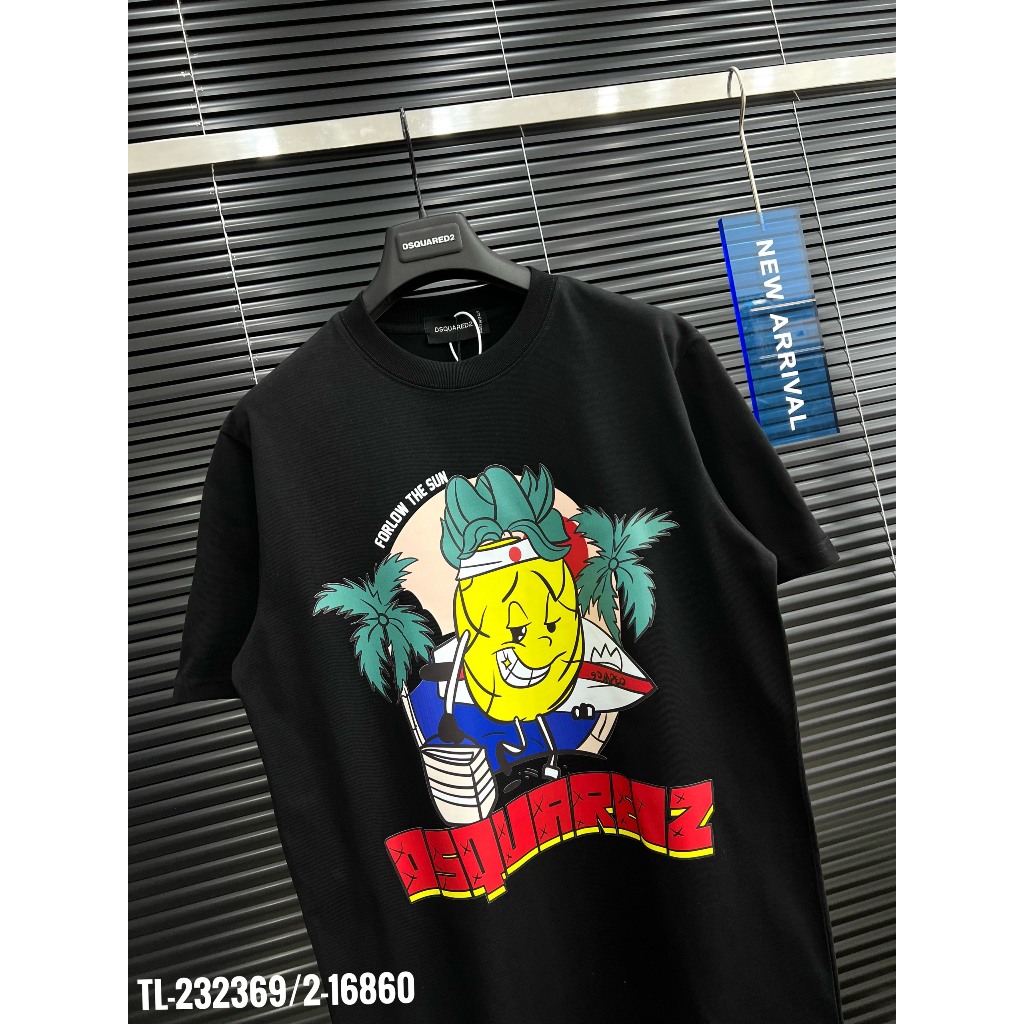 🔥Hot🔥Áo thun Dsquared2 in hình thiết kế hot trend Nam nữ New 2023